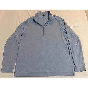 Lululemon Mens Quarter zip Long Sleeve Shirt Size Medium